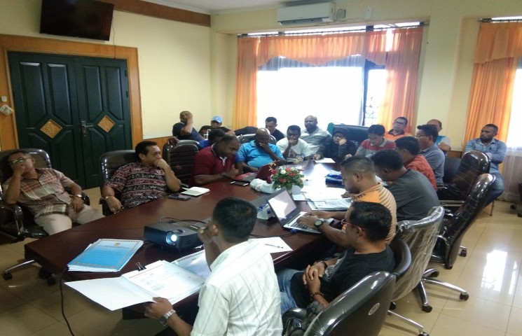 Rapat Kaji Ulang bersama Pokja dengan PPK